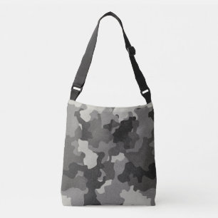 Sac Ajustable Camo Vintage Gris Réaliste Effet épuisé