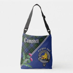 Sac Ajustable Campbell Clan Badge & Tartan