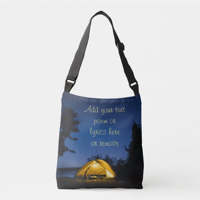 Sac Ajustable Camping Sous Les Étoiles (Devant)