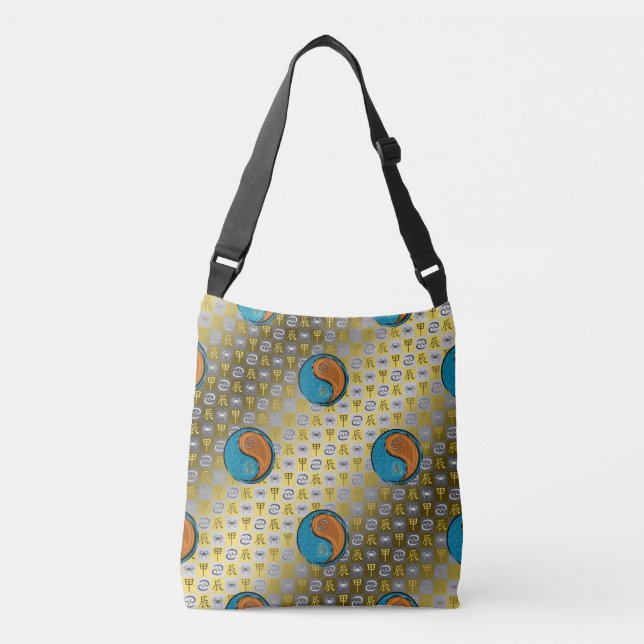 Sac Ajustable Cancer & Dragon de Bois (Devant)