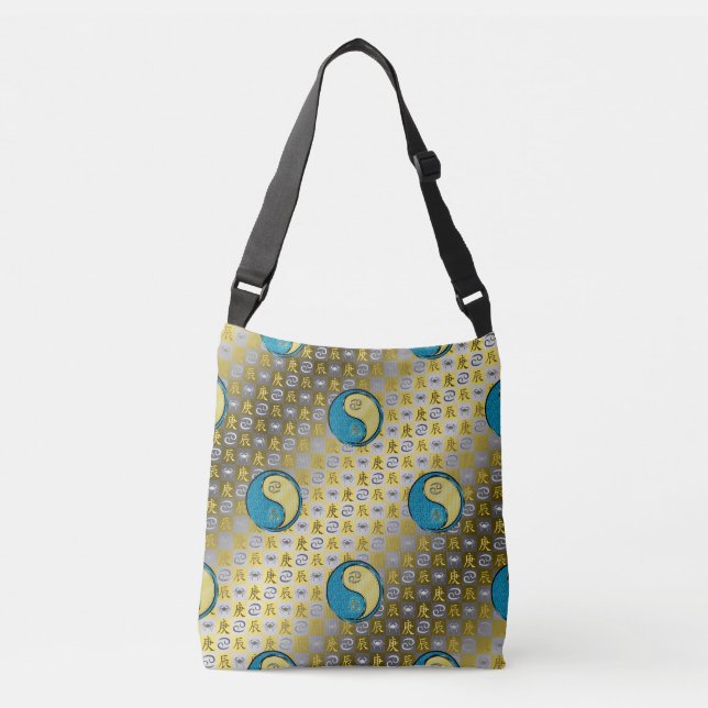 Sac Ajustable Cancer & Dragon Métal (Devant)