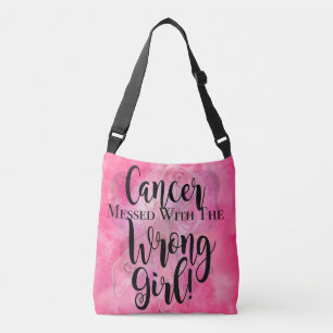 Sac Ajustable CANCER SALI AVEC le rose FAUX de FILLE