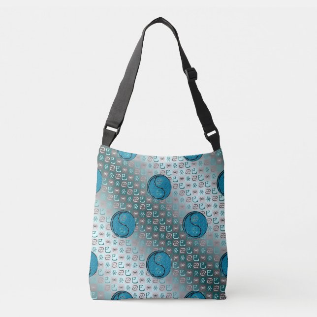 Sac Ajustable Cancer & Serpent d'eau (Devant)