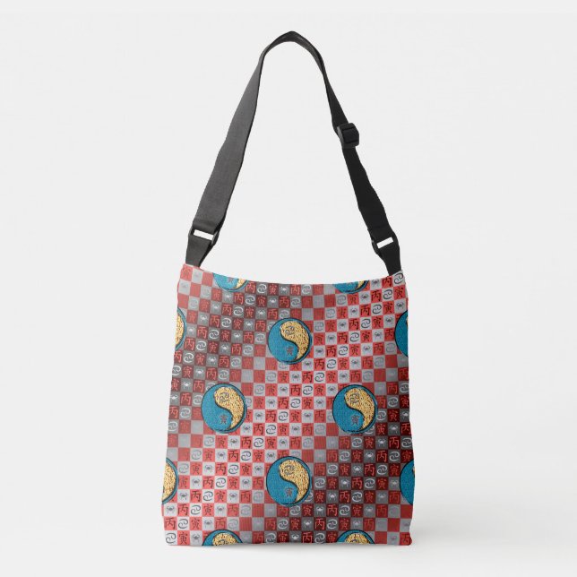 Sac Ajustable Cancer & Tigre de Feu (Devant)