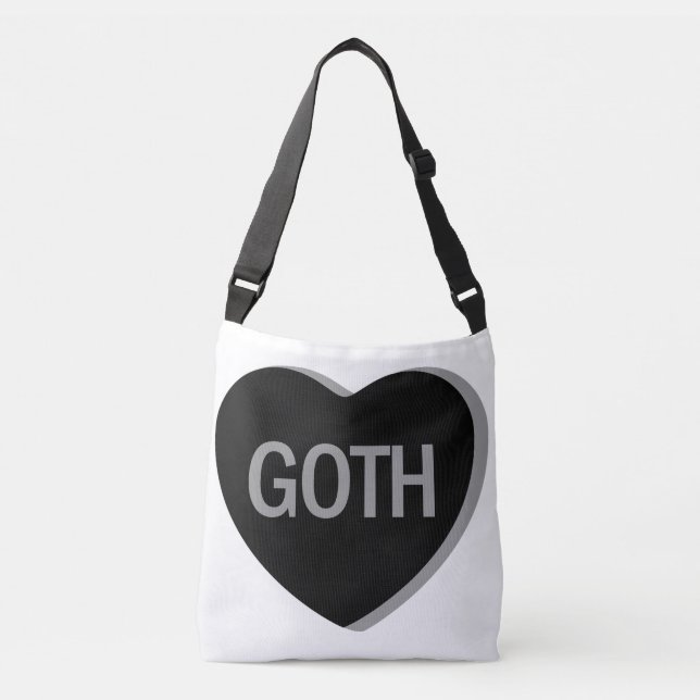 Sac Ajustable Candy Heart - Goth (Devant)