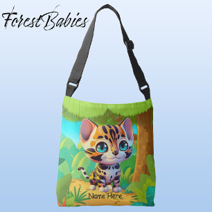 Sac Ajustable Caricature de Safari pour enfants tigre sauvage mi