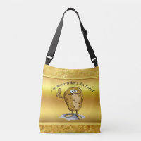 caricature personnage pomme de terre aux grands ye