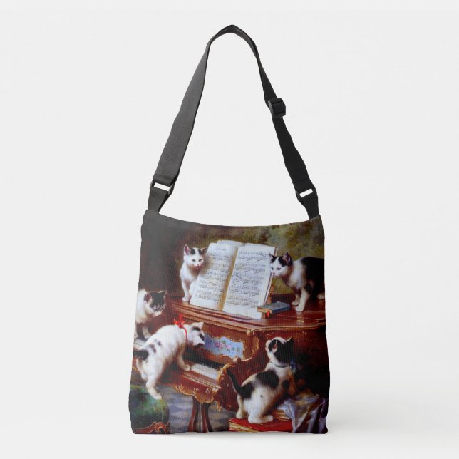 Sac Ajustable Carl Reichert Kittens Jouer Piano (Devant)
