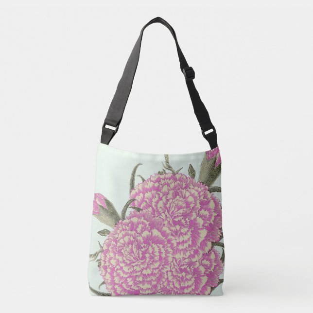Sac Ajustable Carnations roses (Devant)