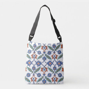 Sac Ajustable Carreaux turcs médiévaux : Ornement floral.