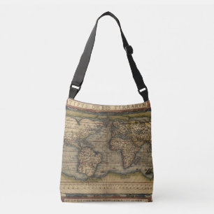 Sac Ajustable Carte antique du monde