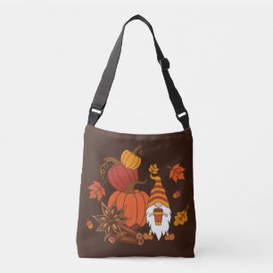 Sac Ajustable Carte Citrouille Gnome d'automne