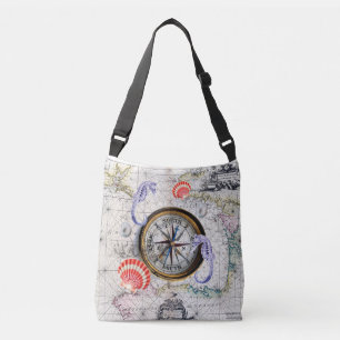 Sac Ajustable carte de cru de boussole