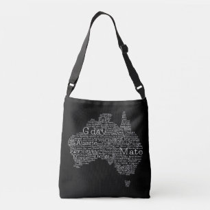 Sac Ajustable Carte de l'argot australien