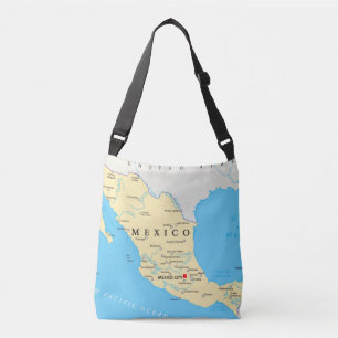 Sac Ajustable Carte politique du Mexique
