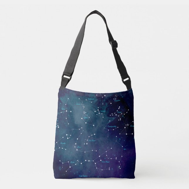 Sac Ajustable Cartes du ciel Constellations Astronomie (Devant)