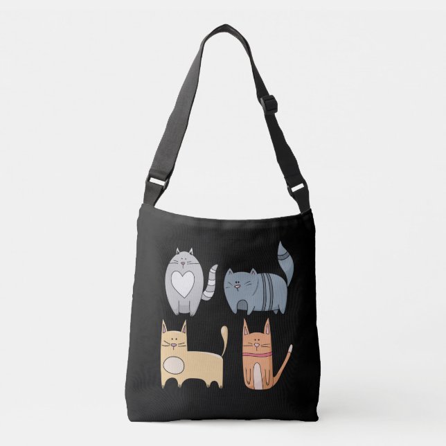 SAC AJUSTABLE CAT CATS FOURRE-TOUT PURSES (Devant)