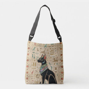 Sac Ajustable Cat égyptien - Bastet sur le papyrus