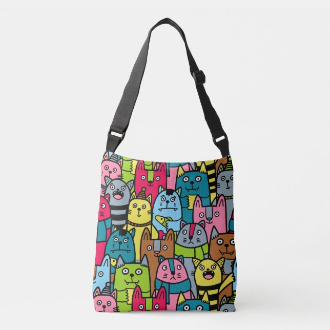 Sac Ajustable Cat et kitten (Devant)