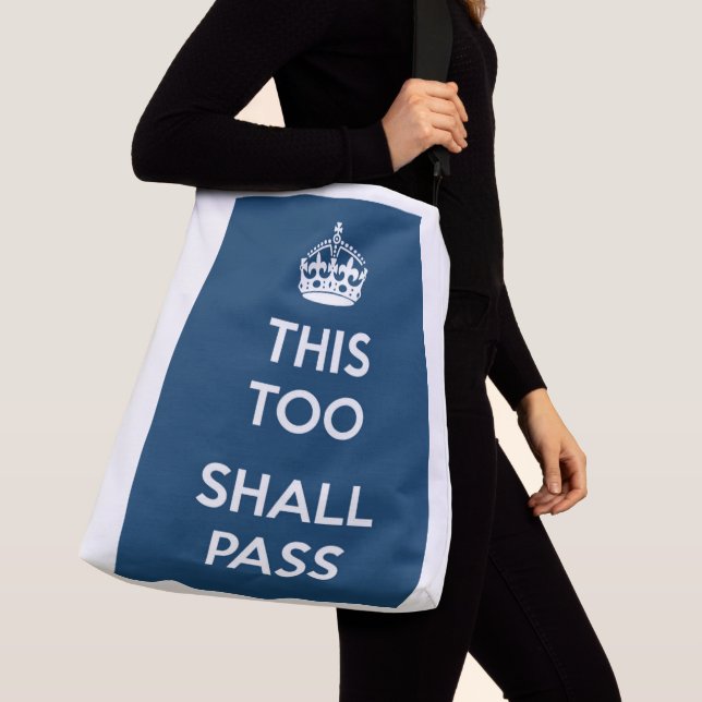 Sac Ajustable "Cela aussi passera" (De près)