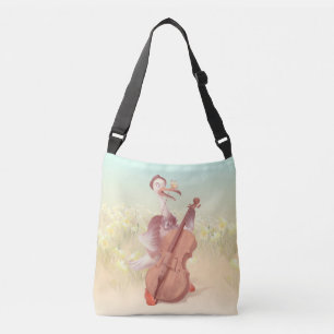 Sac Ajustable Cello Stork : Animal de musique classique dans la