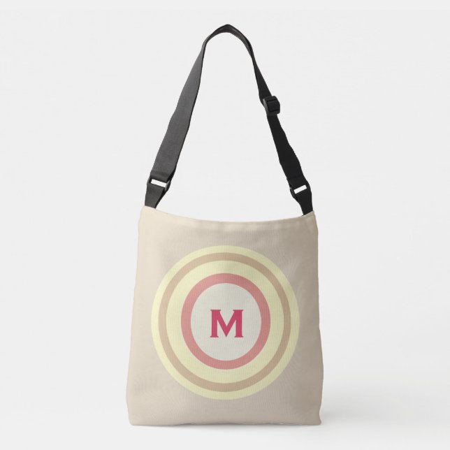 Sac Ajustable Cercles concentriques de mode (Devant)