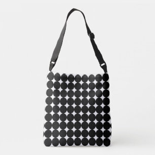Sac Ajustable Cercles noirs et blancs
