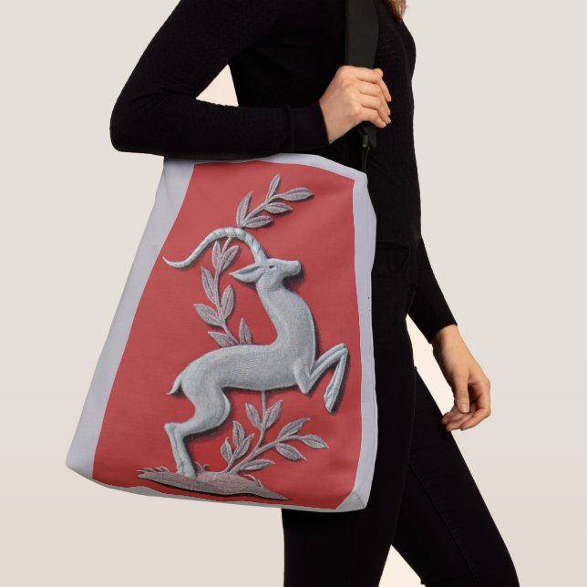 Sac Ajustable cerf d'argent (De près)