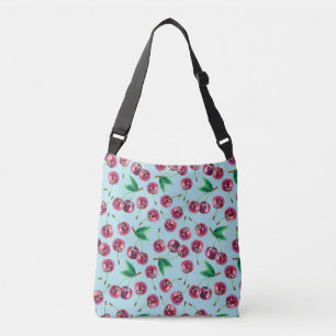 Sac Ajustable Cerises d'aquarelle modernes : Motif de baies jute