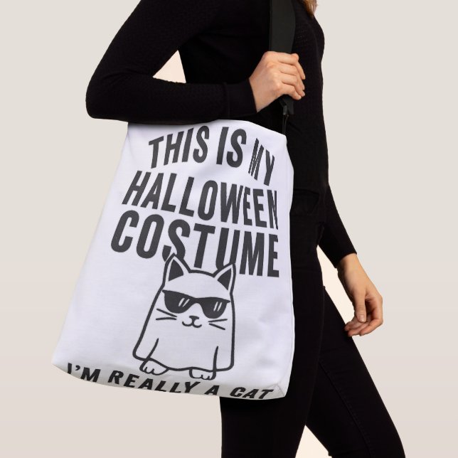 Sac Ajustable C'est Mon Déguisement D'Halloween Drôle Chat Cool (De près)