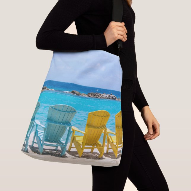 Sac Ajustable Chaise de plage des Caraïbes Oasis #2 #caribbean # (De près)