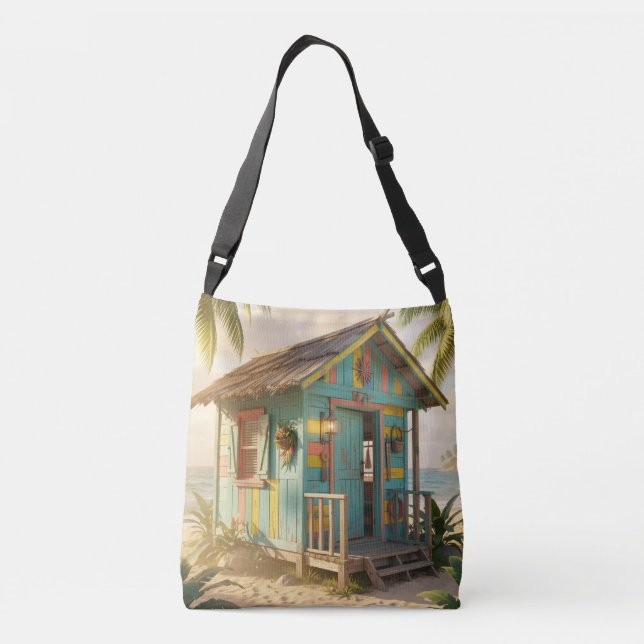 Sac Ajustable chalet de plage jamaïcain (Dos)
