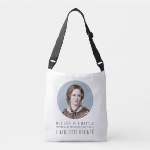 Sac Ajustable Charlotte Bronte Portrait et citation