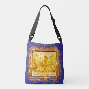 Sac Ajustable Charme des ponts arqués d'Amsterdam en or