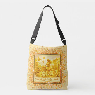 Sac Ajustable Charme des ponts arqués d'Amsterdam en or