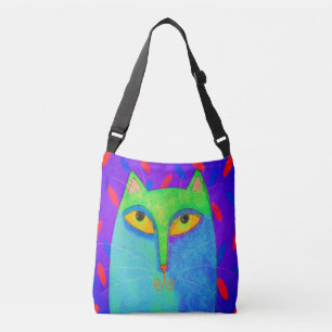 Sac Ajustable Chat Abstrait