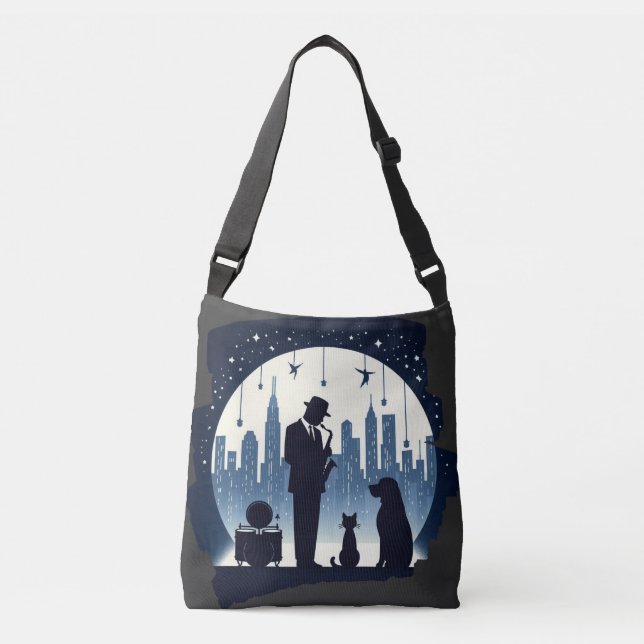 Sac Ajustable Chat, chien, Jazz (Devant)