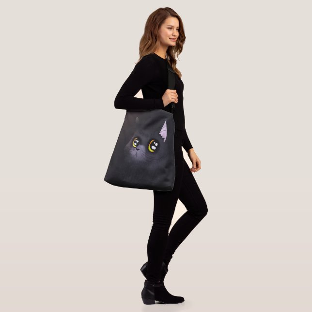 Sac Ajustable Chat noir (Sur le modèle)