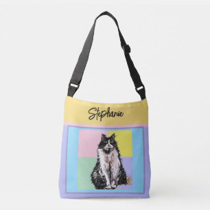 Sac Ajustable Chat Smoking Pastel Femmes Couleurs Pastel