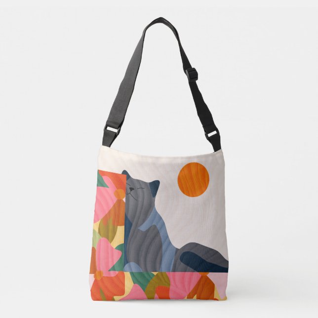 Sac Ajustable Chat Sunny Garden (Devant)