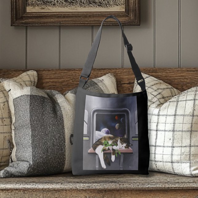 Sac Ajustable Chat tabby vaisseau spatial Peluche extraterrestre (Créateur téléchargé)