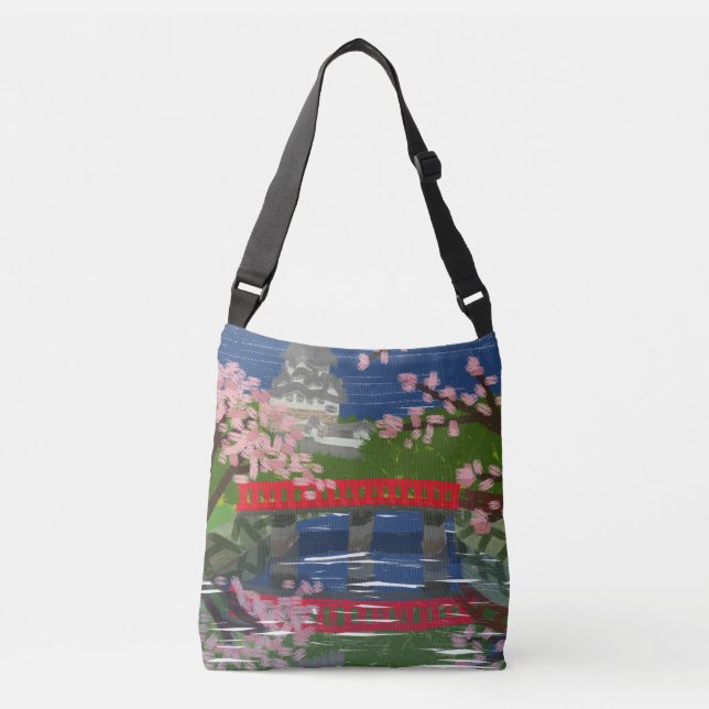 Sac Ajustable Château de Himeji Rivière (Devant)