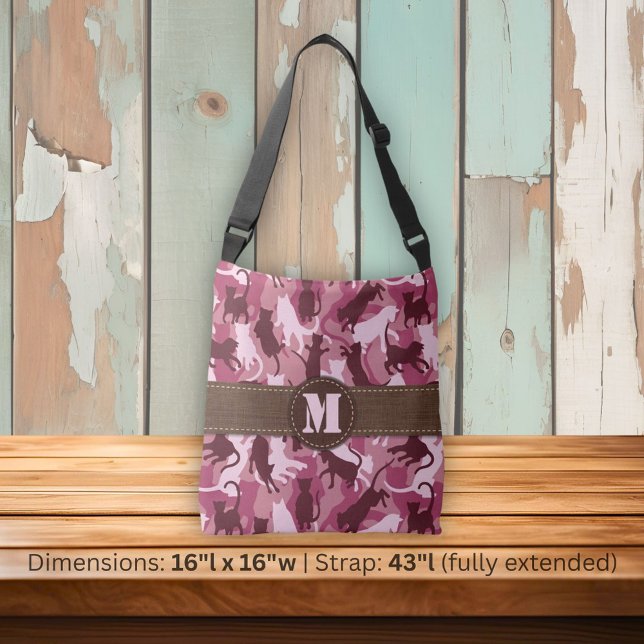 Sac Ajustable Chats Camouflage rose (Créateur téléchargé)