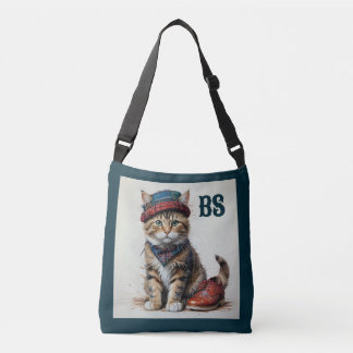 Sac Ajustable Chats écossais déguisé - chats tartans charmants