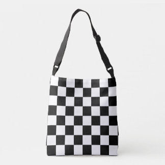 Sac Ajustable Checkered noir et blanc