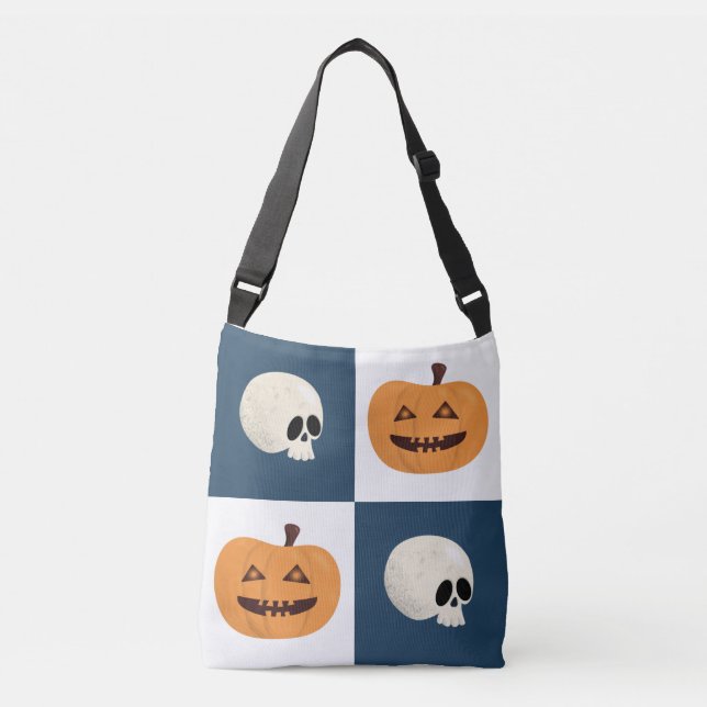 Sac Ajustable Checks de Skulls et Pumkins (Devant)