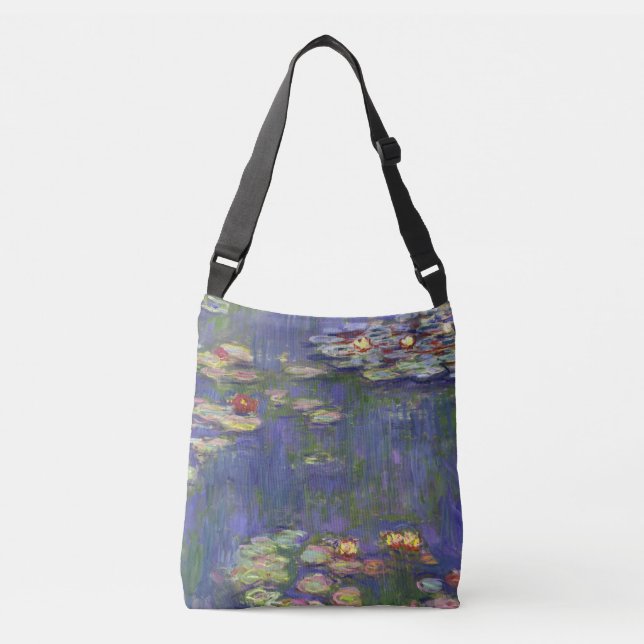 Sac Ajustable Chefs-d'œuvre de peinture de Nymphéas de Monet (Devant)