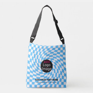 Sac Ajustable Chèque professionnel moderne Pale Blue Custom