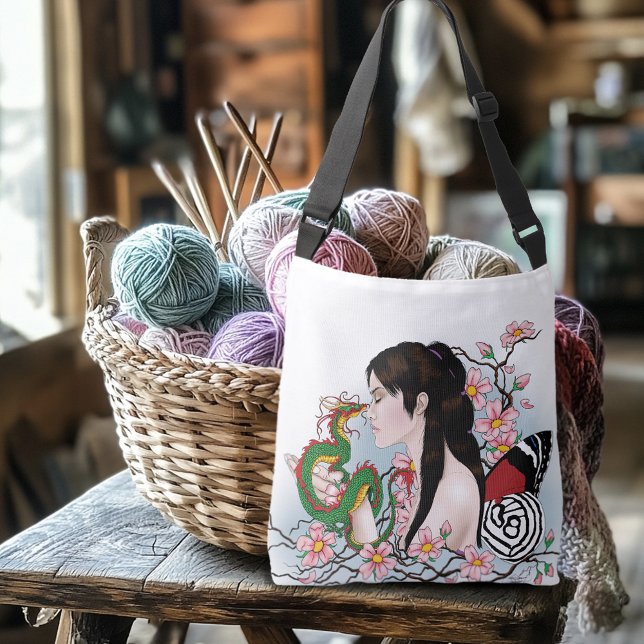 Sac Ajustable Cherry Blossom Fairy Dragon Amitié (Créateur téléchargé)