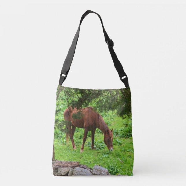 Sac Ajustable Cheval Au Printemps (Dos)